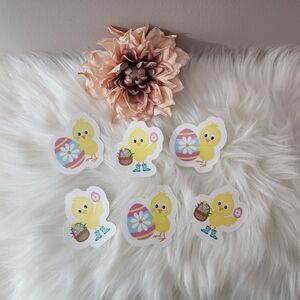 Cute Chick Easter Stickers